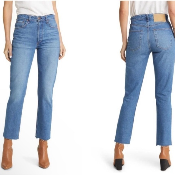 Rag & Bone NWT Nina Straight High Rise Ankle Cigarette Jean Size 31 - Picture 15 of 15